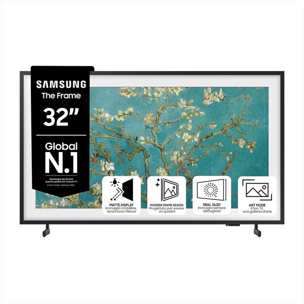 Immagine del prodotto SAMSUNG - Smart TV Q-LED FHD 32" THE FRAME QE32LS03CBUXZT