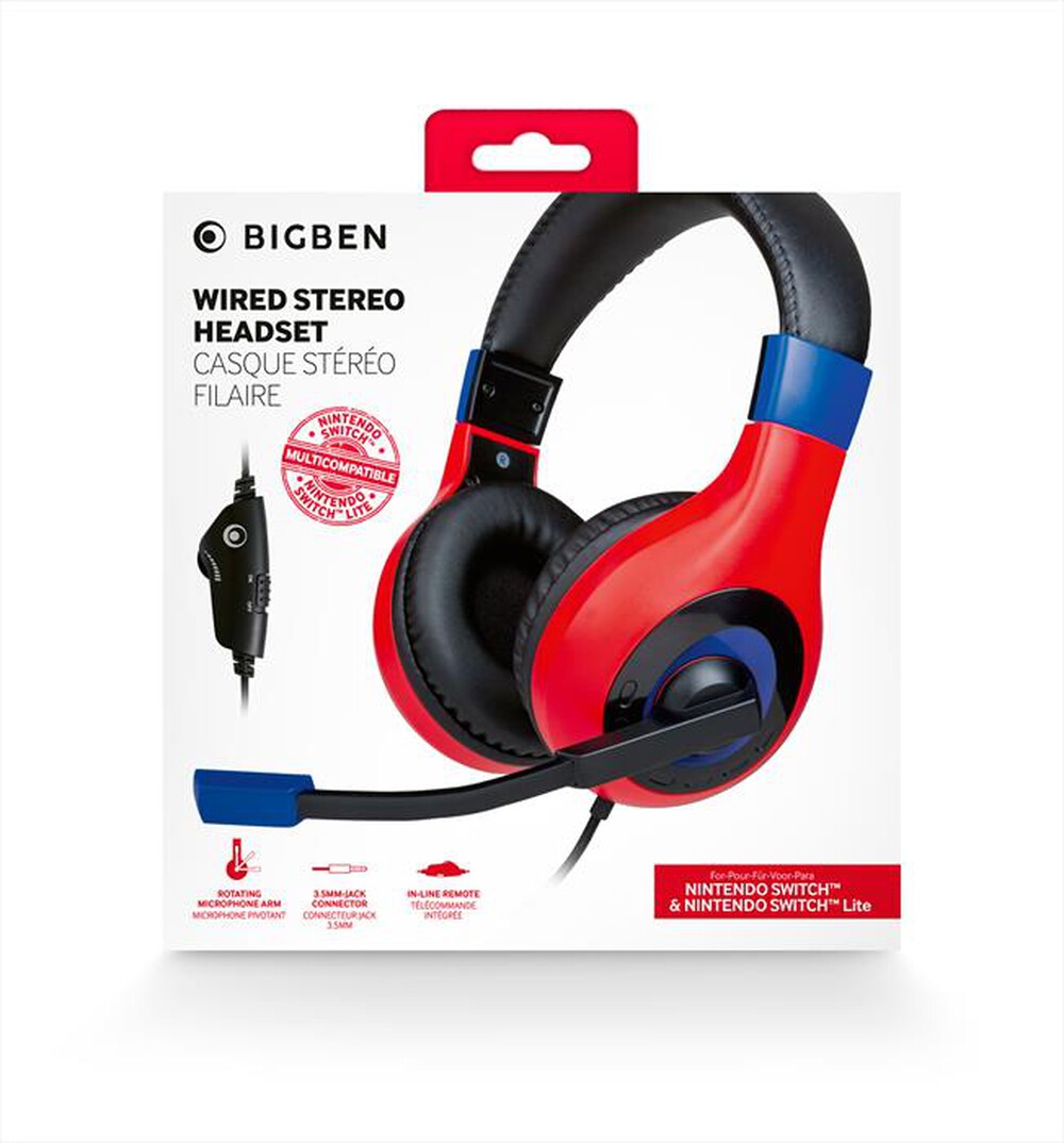 "BIG BEN - V1-blu/rosso"