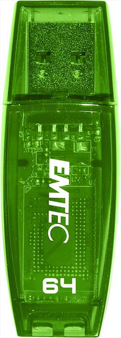 EMTEC - COLOR MIX C410 64GB USB2.0-Verde