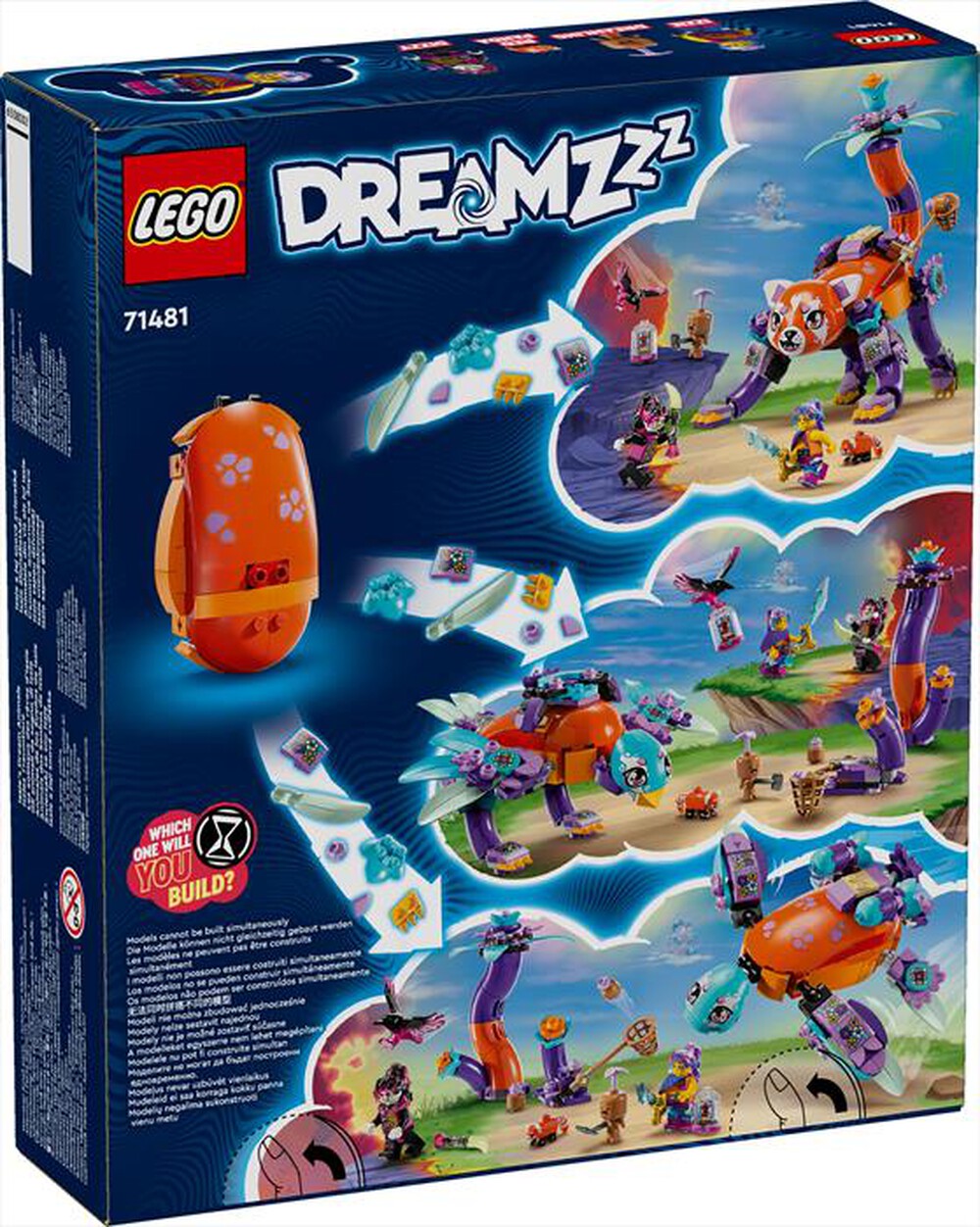 Immagine del prodotto LEGO - DREAMZzz Gli animali da sogno di Izzie 71481