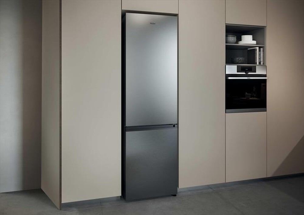 Immagine del prodotto HAIER - Frigorifero combinato HDPR1620ANPK Classe A 409lt-Acciaio inox