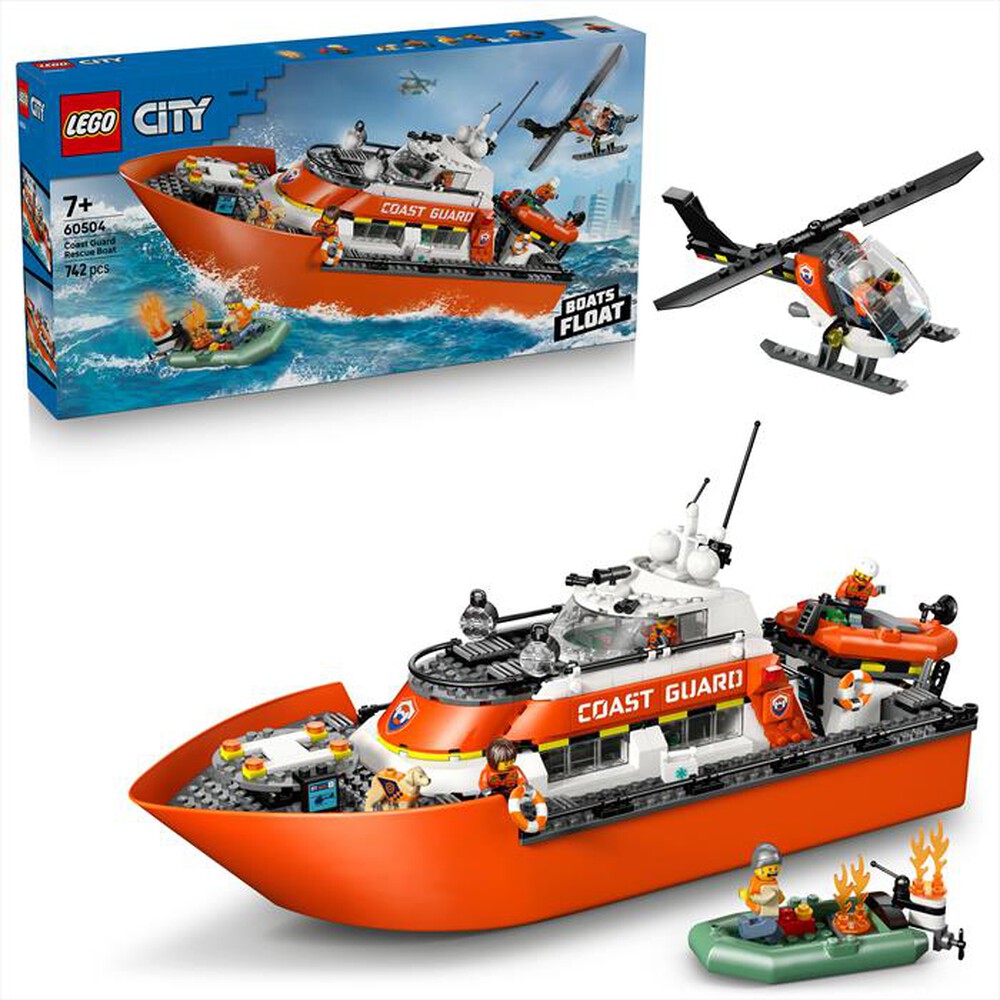 Immagine del prodotto LEGO - CITY Motoscafo di soccorso ed elicottero - 60504