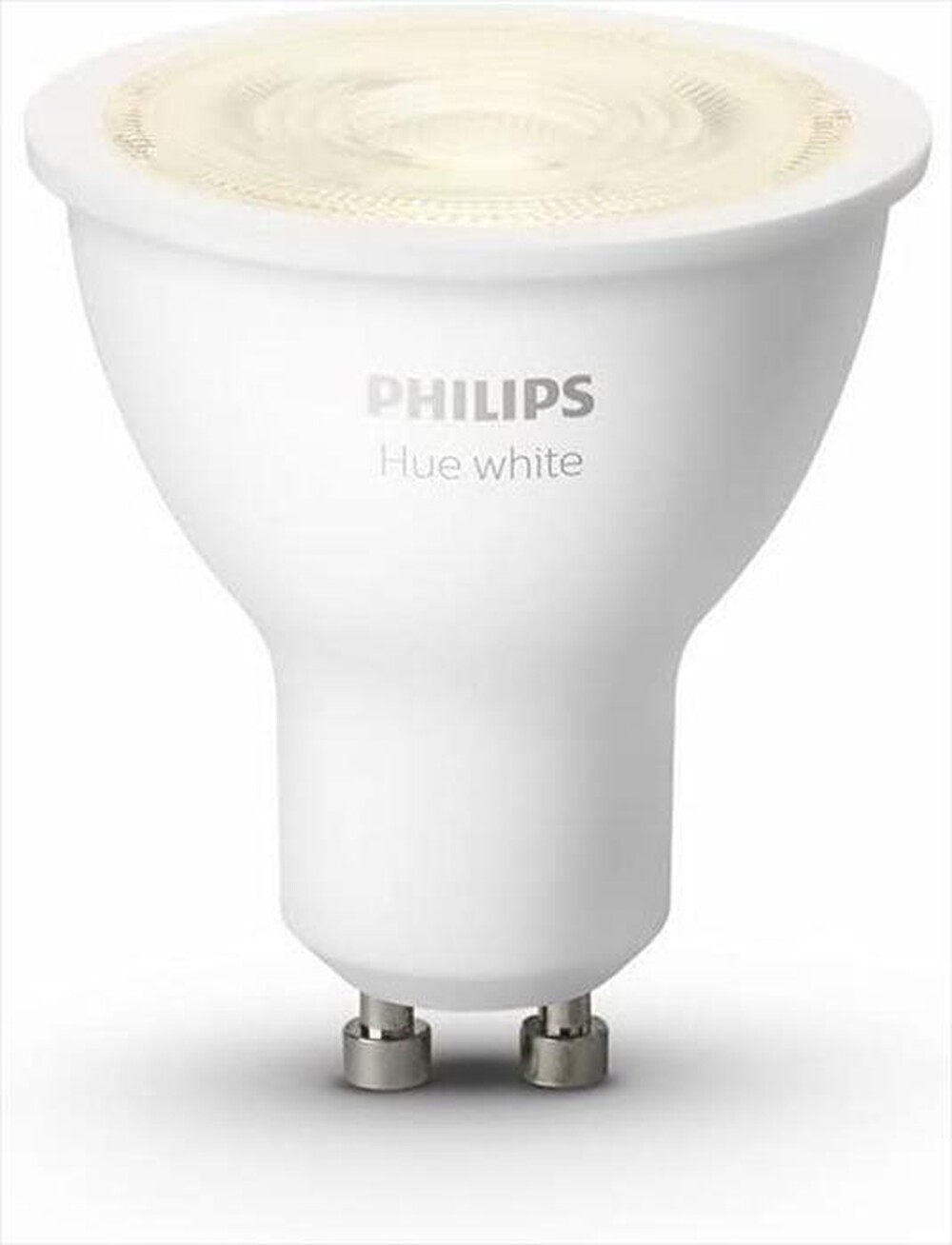 "PHILIPS - HUE WHITE FARETTO SMART, GU10, CONTROLLO VOCALE-Bianco"