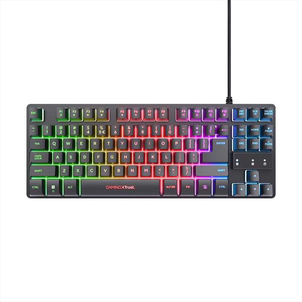 Immagine del prodotto TRUST - GXT833 THADO TKL KEYBOARD IT-Black - Illuminated