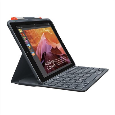 LOGITECH - SLIM FOLIO per iPad-Nero