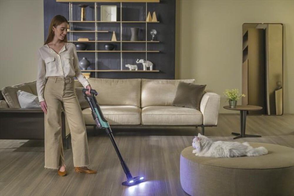 "HOOVER - Aspirapolvere ricaricabile HF201P 011-Blu"