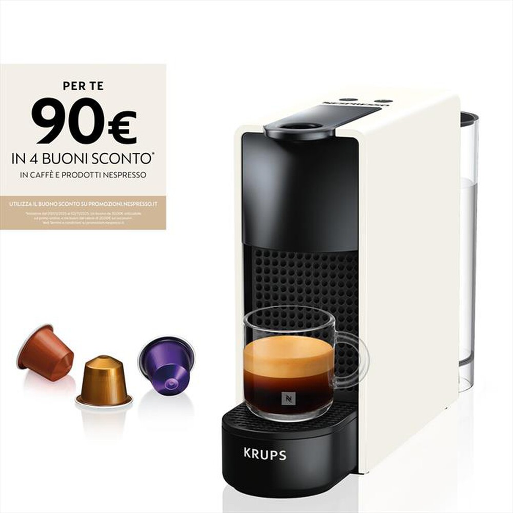 "KRUPS - XN1101K Essenza Mini Nespresso-White"