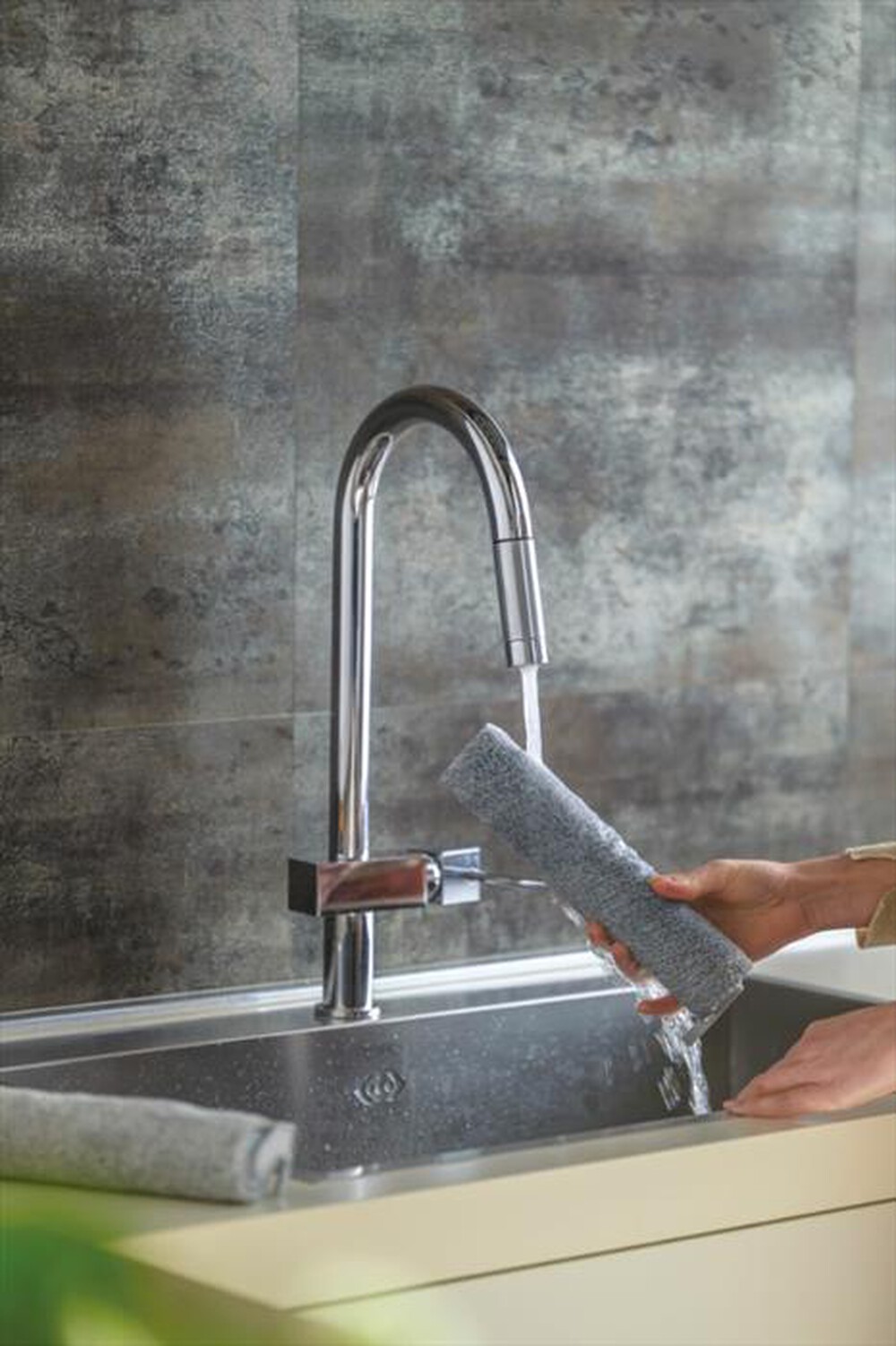 "HOOVER - Lavapavimenti HW500 011-Grigio, Bianco"