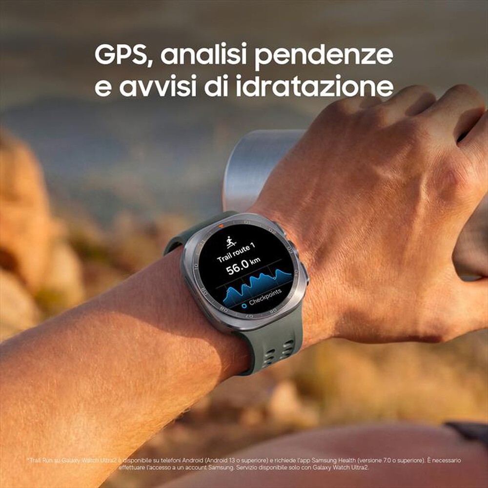 Immagine del prodotto SAMSUNG - Galaxy Watch Ultra2 47mm LTE 2+64GB-Titanium Silver