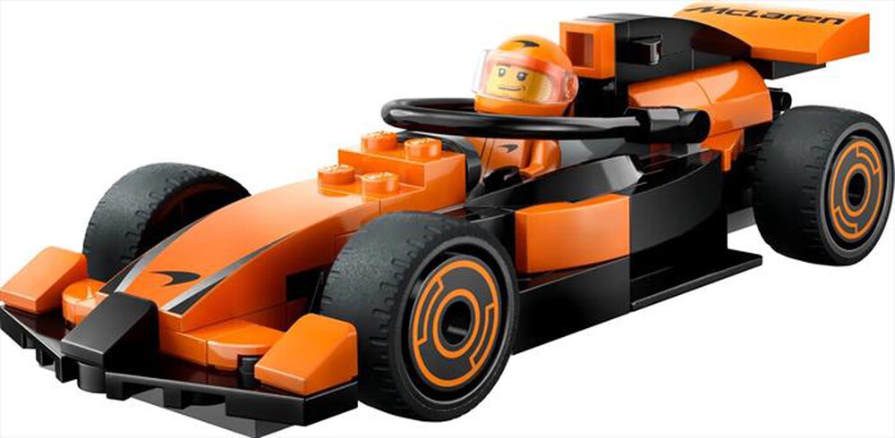 "LEGO - CITY Pilota e monoposto McLaren F1 - 60442-Multicolore"