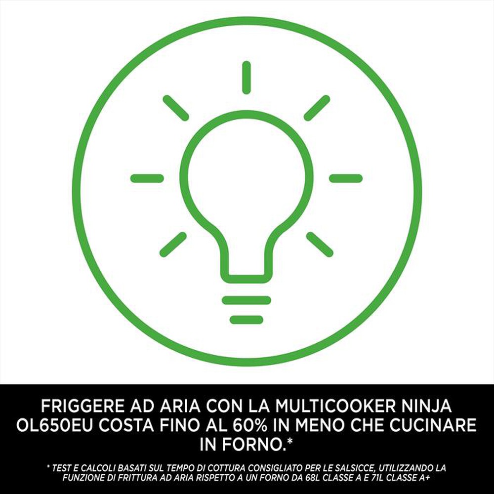 "NINJA - Multicooker  OL650EU SMARTLID 12-IN-1 7,5L-Nero"