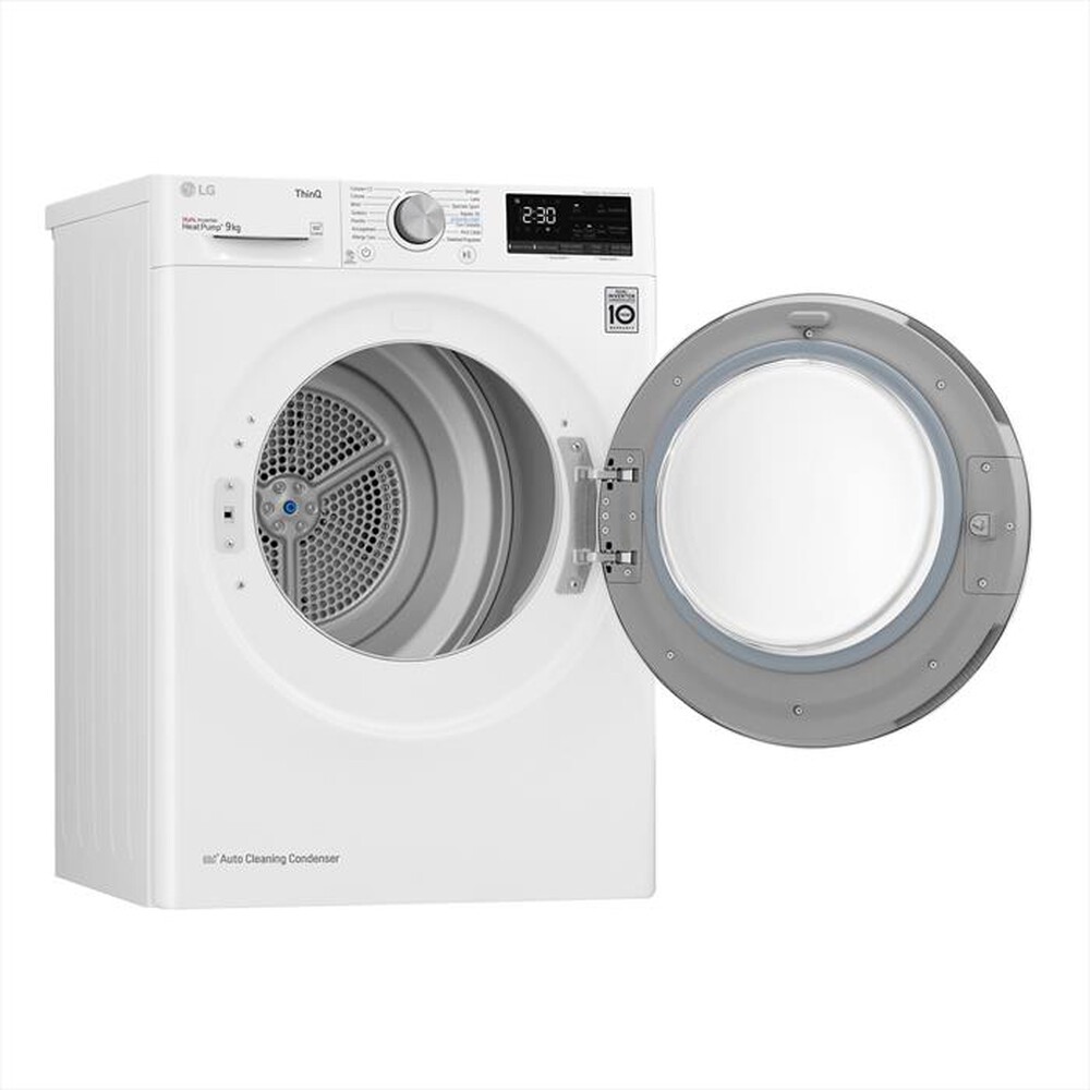 "LG - Asciugatrice RH90V5AV5N - 9 Kg - A++"