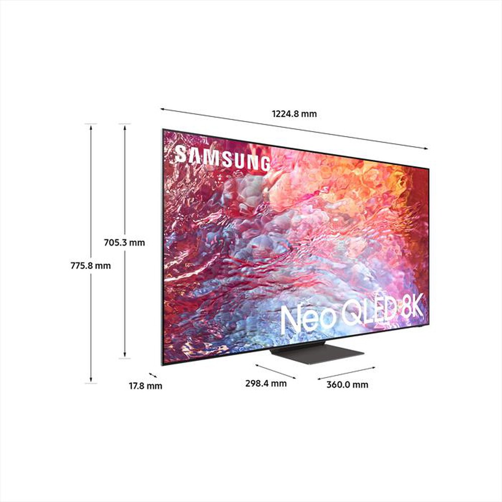 Immagine del prodotto SAMSUNG - Smart TV Q-LED UHD 8K 55" QE55QN700BTXZT-Stainless Steel