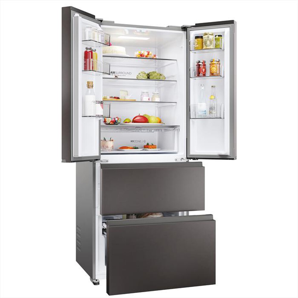 Immagine del prodotto HAIER - Frigorifero combinato HFR3718DNMD Classe D 402lt-Antracite