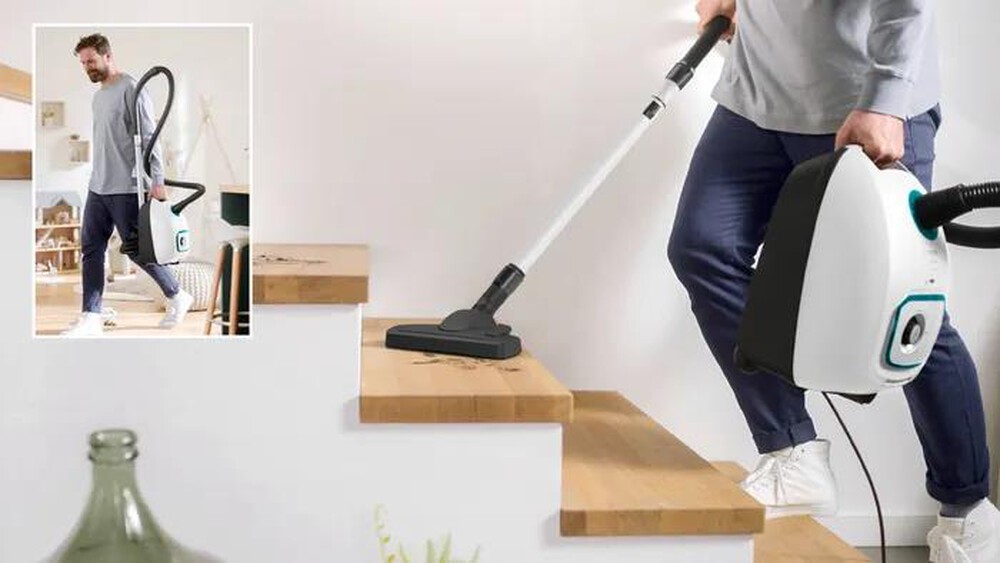 "BOSCH - SERIE 4 ASPIRAPOLVERE CON SACCO PROHYGIENIC-Black,White"