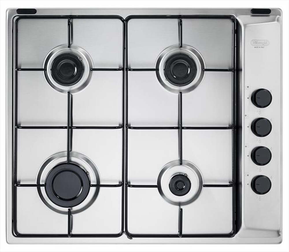 Immagine del prodotto DE LONGHI - Piano cottura a gas FLI 46 ASV 4 fuochi 58cm-INOX