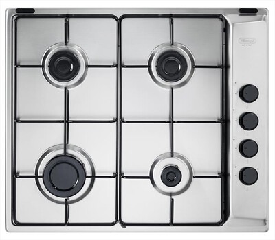 DE LONGHI - Piano cottura a gas FLI 46 ASV 4 fuochi 58cm-INOX