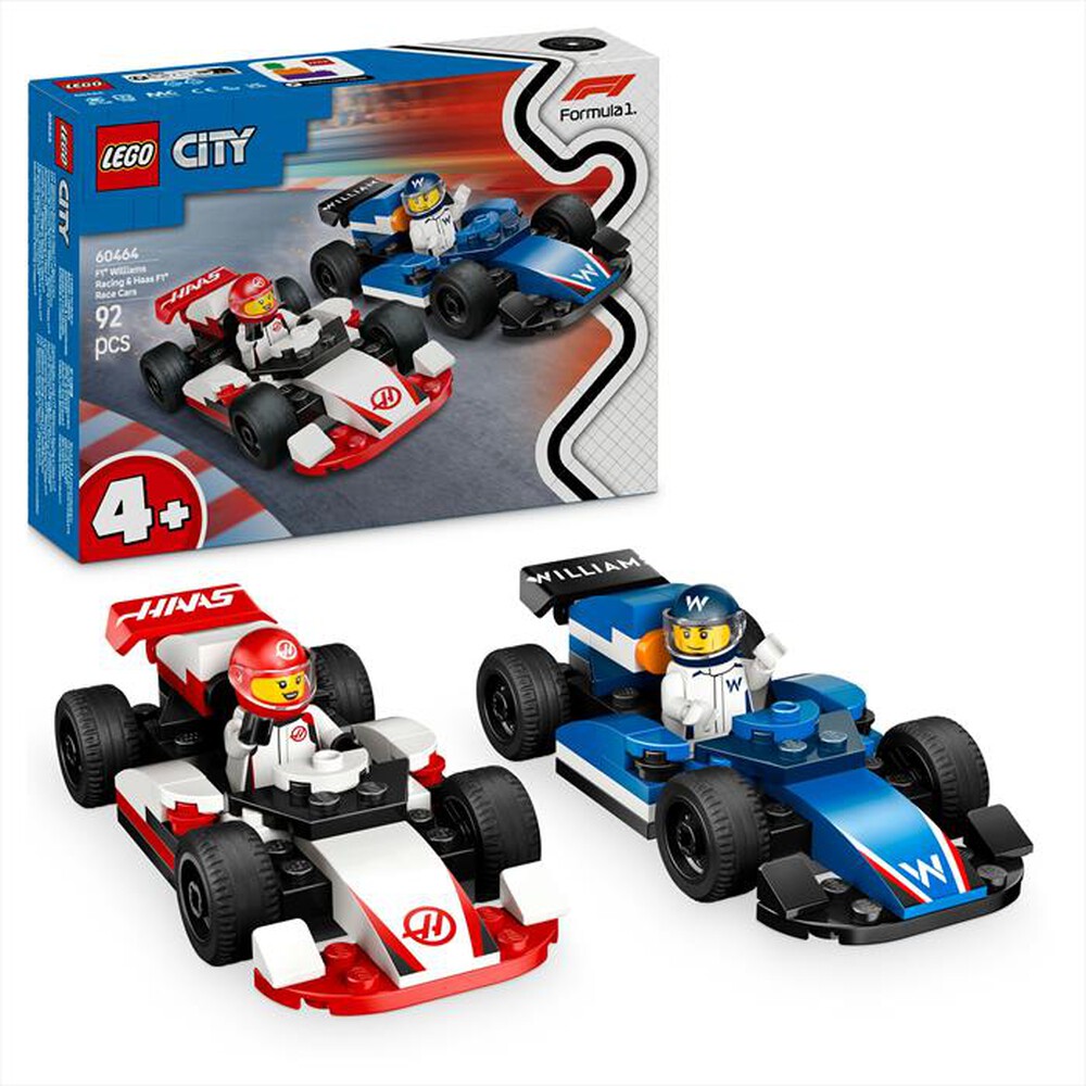 Immagine del prodotto LEGO - CITY F1 Monoposto Williams Racing e Haas F1® 60464