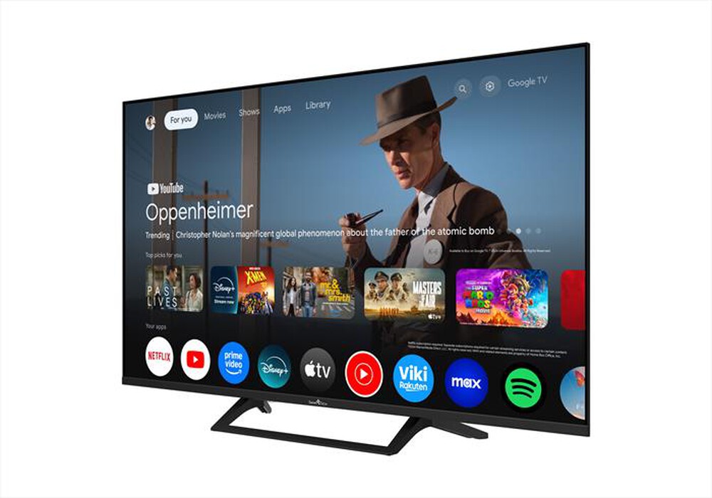 Immagine del prodotto SMART TECH - Smart TV QLED UHD 4K 43" 43QG06V-nero