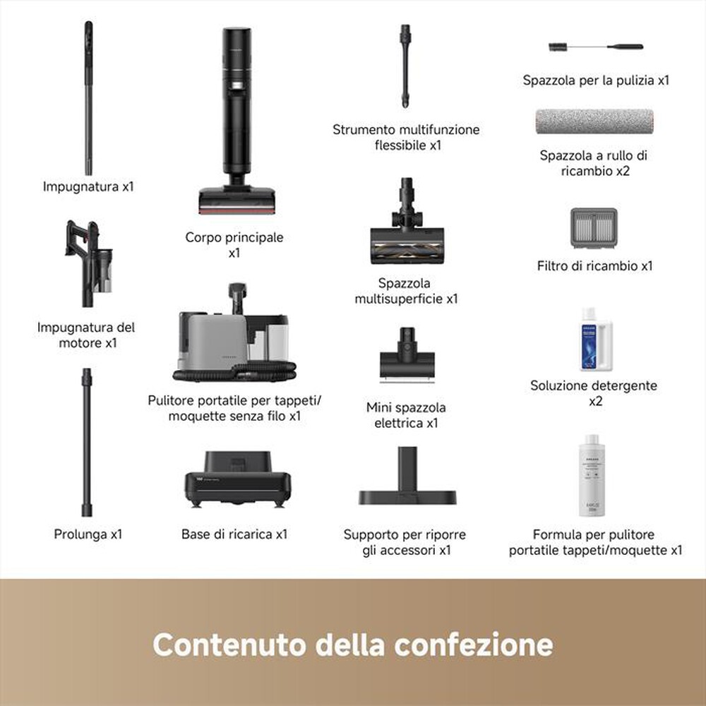 Immagine del prodotto DREAME - Lavapavimenti H15 MIX VIM-Nero