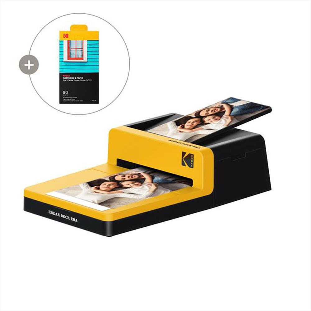 Immagine del prodotto KODAK - Stampante PRINTER DOCK PLUS, formato 4x6 600Y-Nero/Giallo