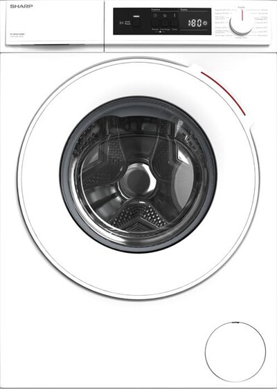 SHARP - Lavatrice slim ES-NFA6102WD 6 Kg Classe D-Bianco