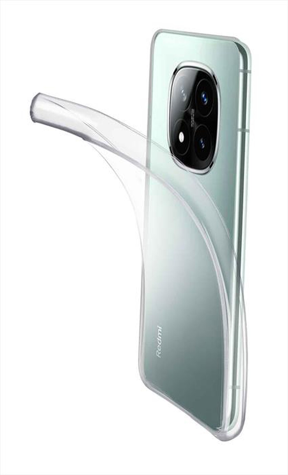 "CELLULARLINE - Cover FINE per Redmi Note 14 Pro+ 5G-Trasparente"