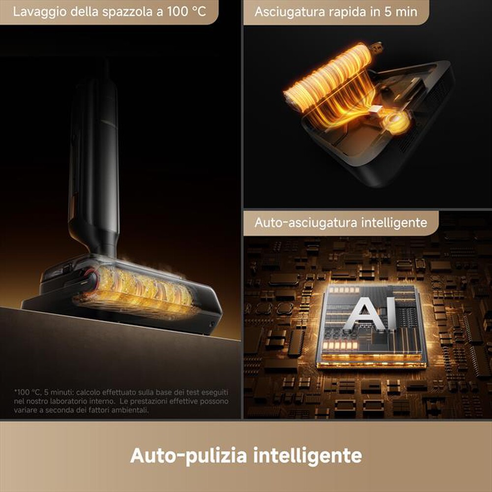 Immagine del prodotto MOVA - Lavapavimenti M50 VIM ULTRA-Nero / Oro