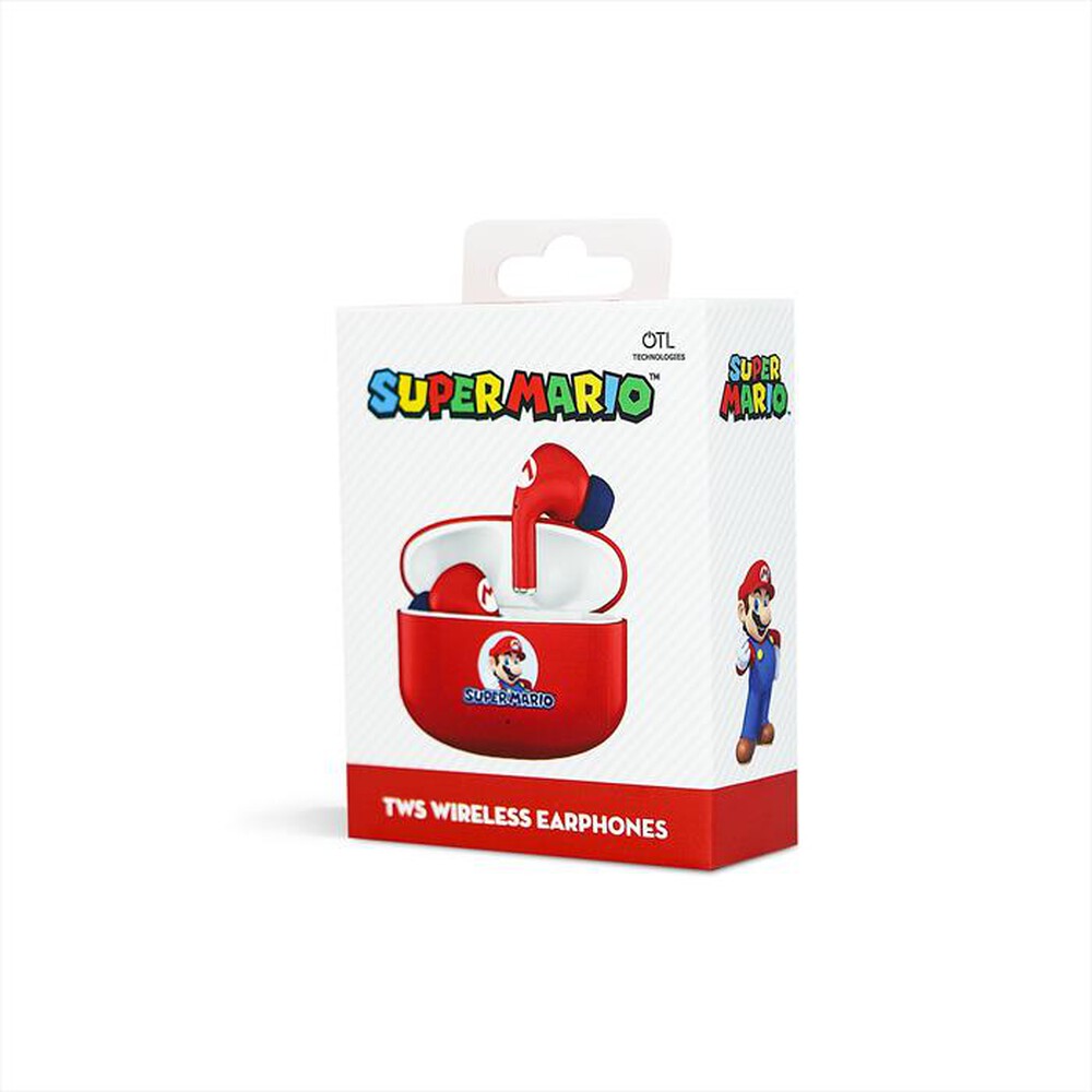 "OTL - Auricolari Bluetooth SUPER MARIO RED CORE TWS"