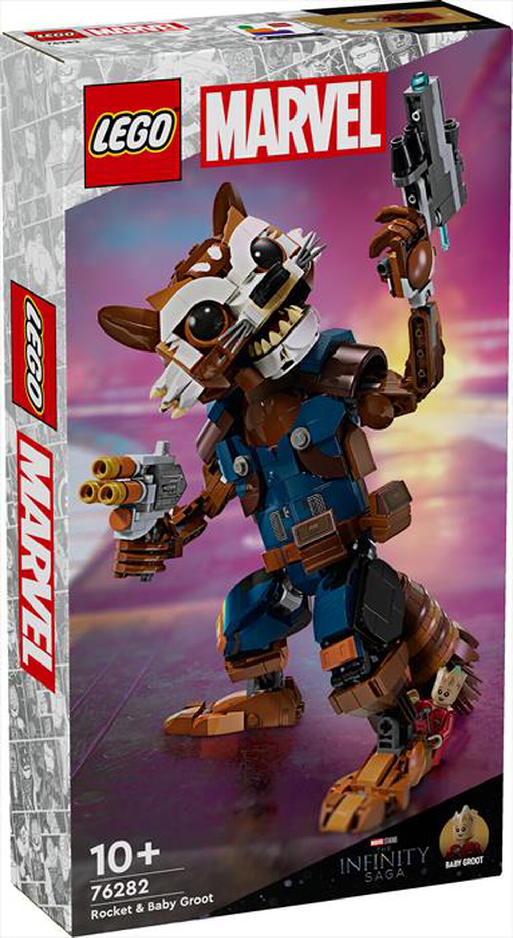 Immagine del prodotto LEGO - SUPER HEROES MARVEL Rocket e Baby Groot 76282
