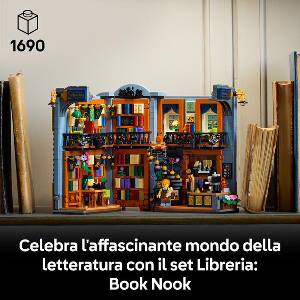 Immagine del prodotto LEGO - ICONS Libreria: Book Nook - 11379