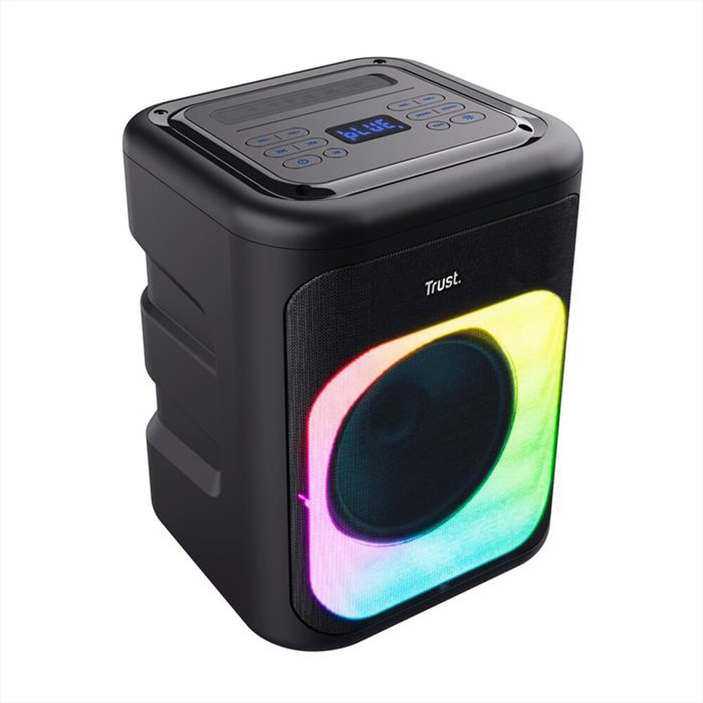 "TRUST - AZURA WIRELESS PARTY SPEAKER-Black/RGB"
