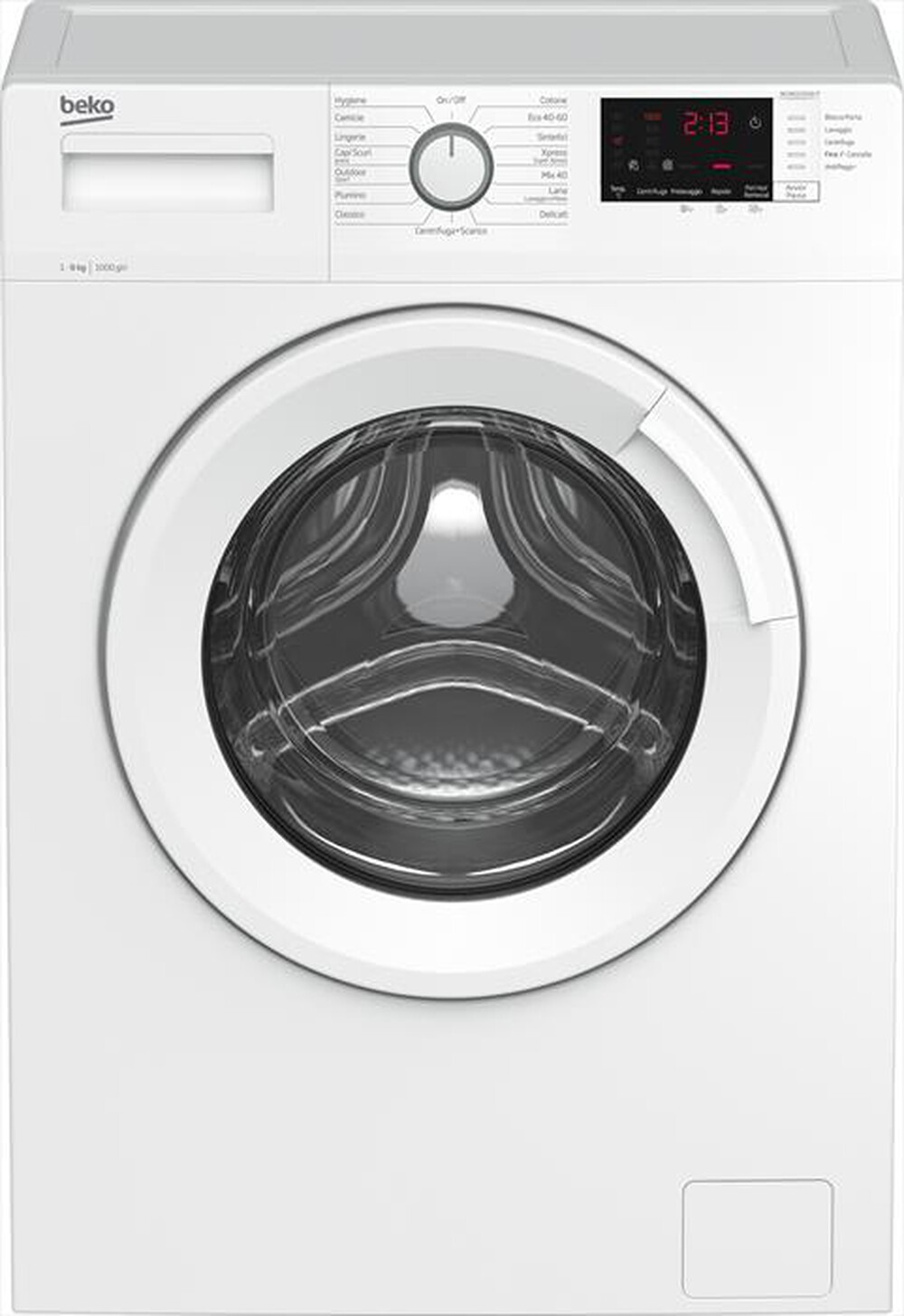 "BEKO - Lavatrice slim WUX61032W-IT 6 Kg Classe E-Bianco"