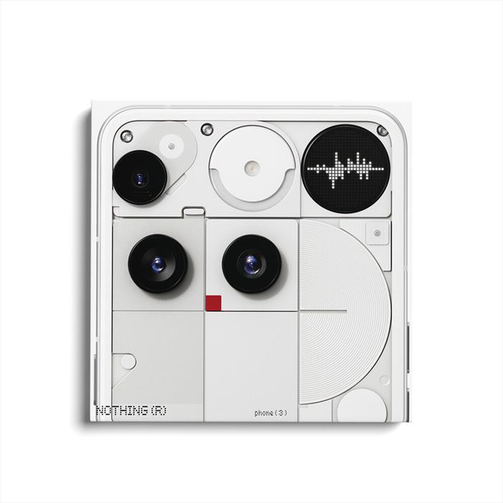 Immagine del prodotto NOTHING - PHONE (3) 12+256GB-Bianco