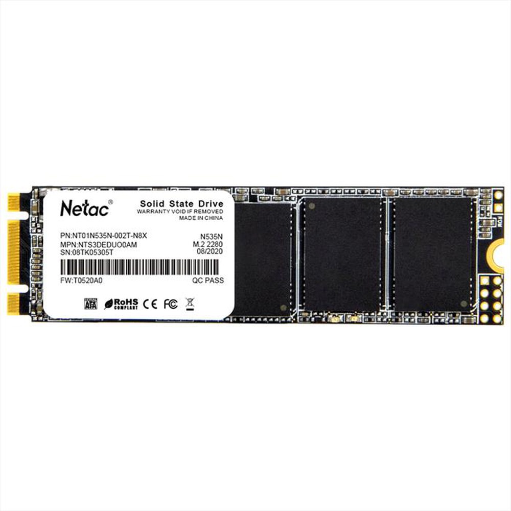 "NETAC - SSD M.2 2280 SATAIII N535N 2TB-NERO"