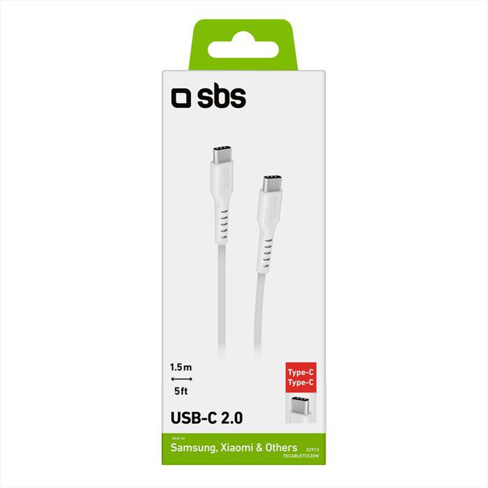 "SBS - TECABLETCC20W-Bianco"