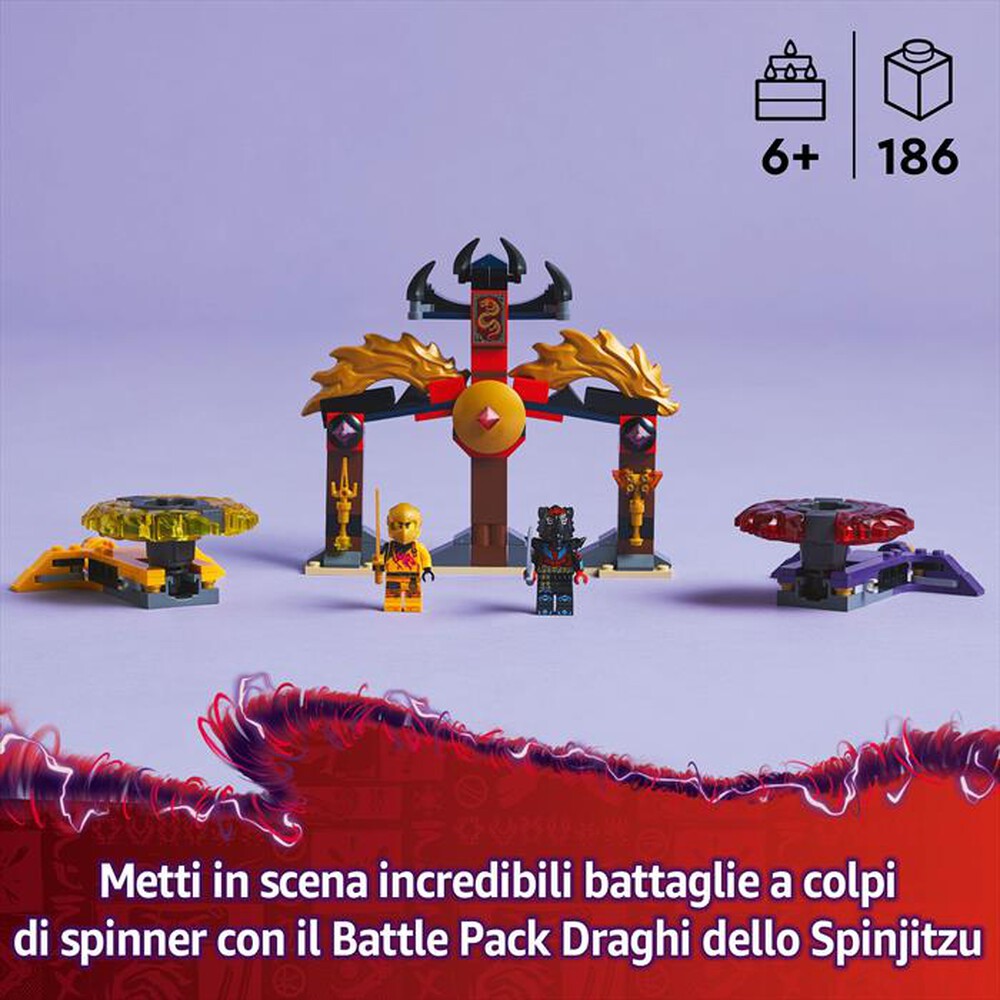 Immagine del prodotto LEGO - NINJAGO Battle Pack draghi dello Spinjitzu 71826