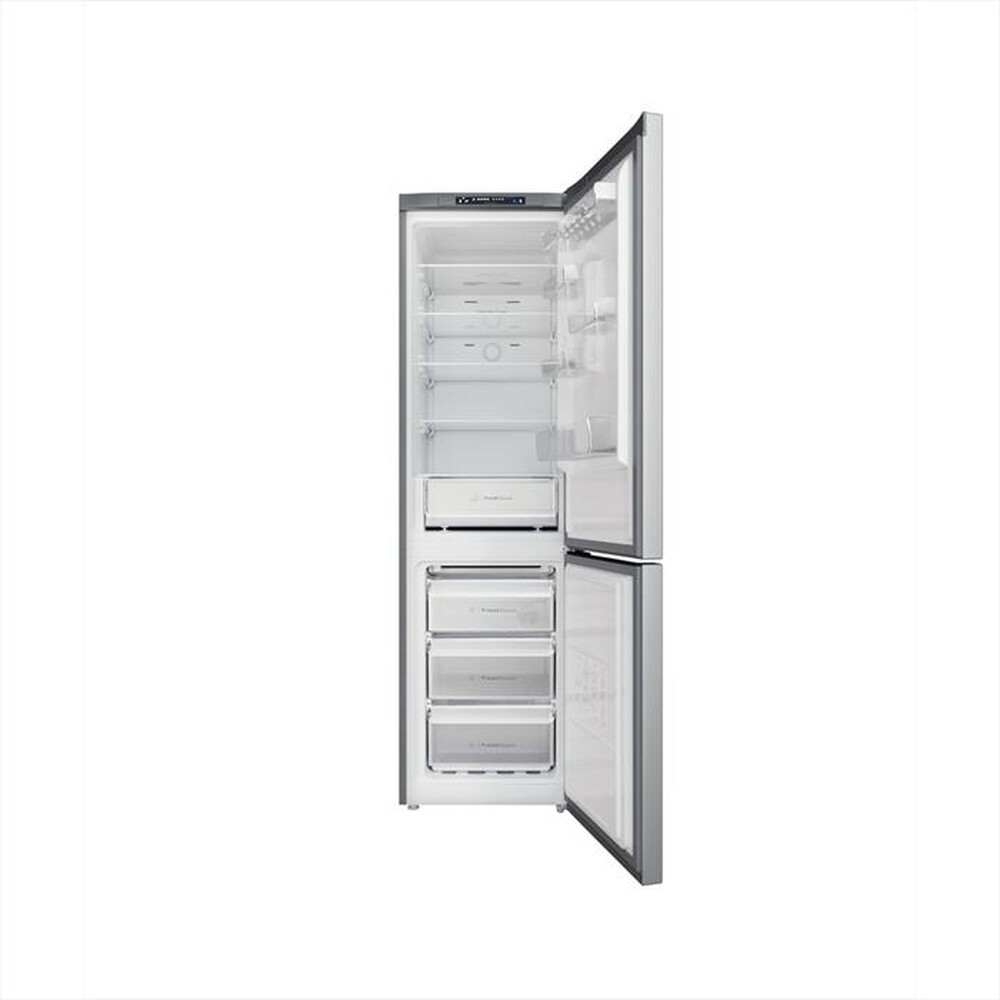 "INDESIT - Frigorifero combinato PUSH&GO INFC9 TA23X Classe D-Argento"