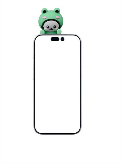CELLULARLINE - PHONE BUDDY FROG-Verde, Grigio