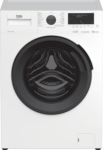 BEKO - Lavatrice EUR8C4A 8 Kg Classe C-Bianco