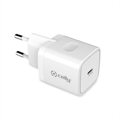 CELLY - TC1USBC20WWH - TC 1 USB-C 20W-Bianco