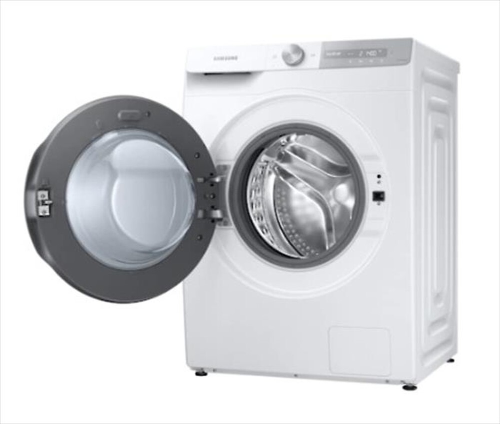 "SAMSUNG - Lavatrice WW90T734DWH/S3 ULTRAWASH AI CONTROL 9Kg-BIANCO CON OBLO' Shiny Black"