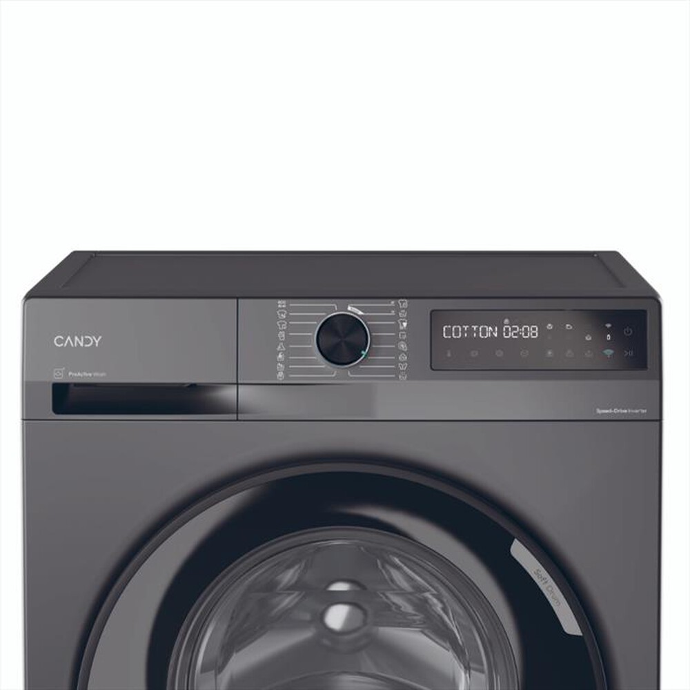 "CANDY - Lavatrice BR48B6GS 8 Kg Classe A-Anthracite"