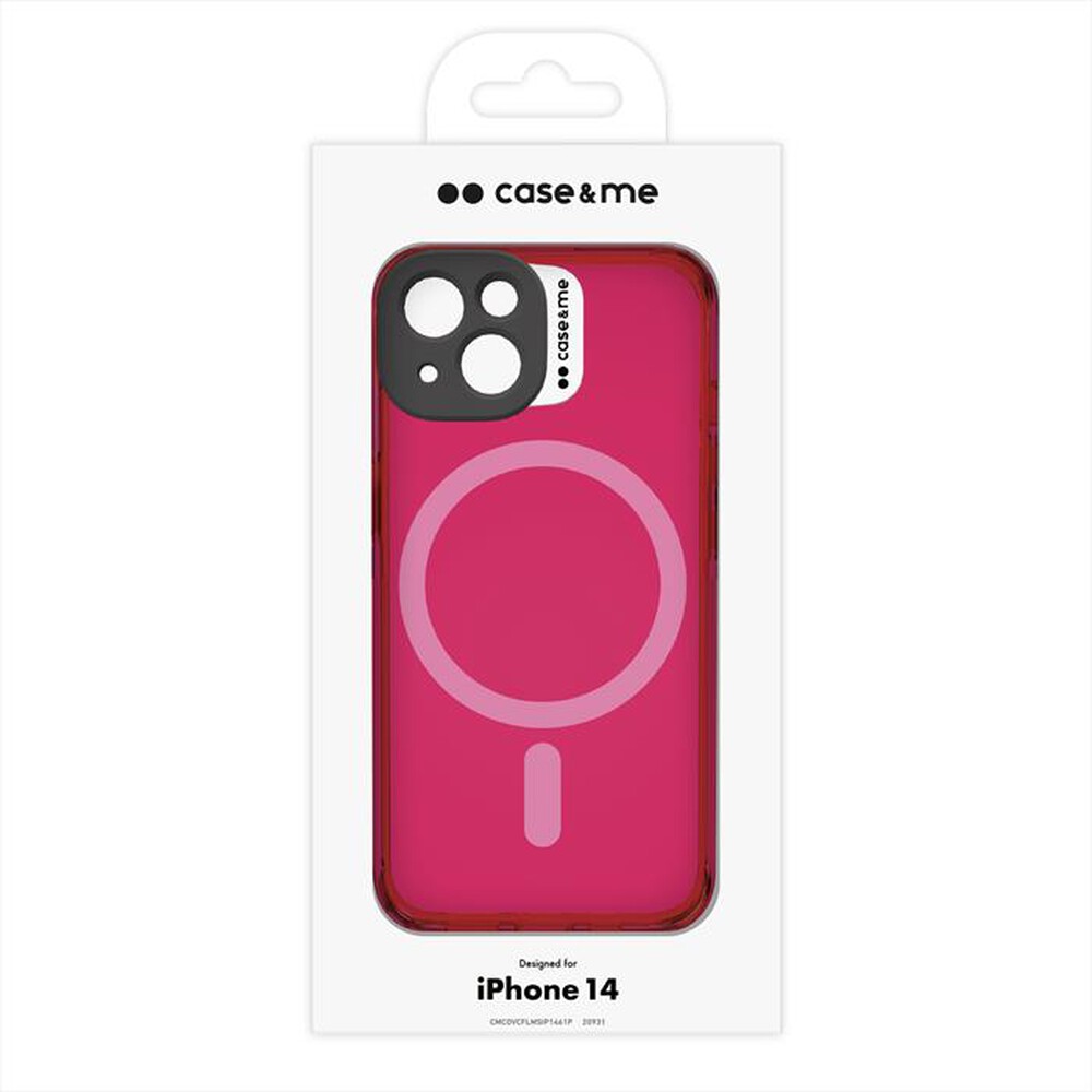 "SBS - Cover fluo MagSafe CMCOVCFLMSIP1461P per iPhone 14-Rosa"