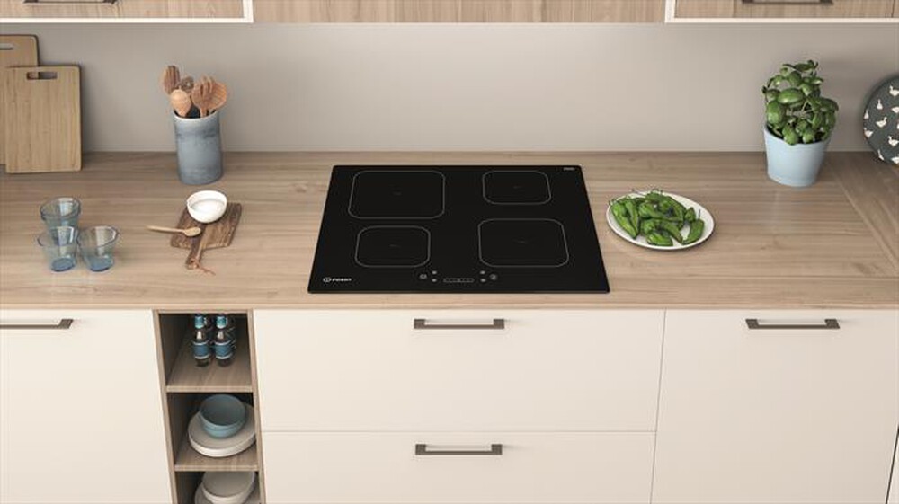 "INDESIT - Piano cottura induzione IS 83Q60 NE 59 cm-Nero"