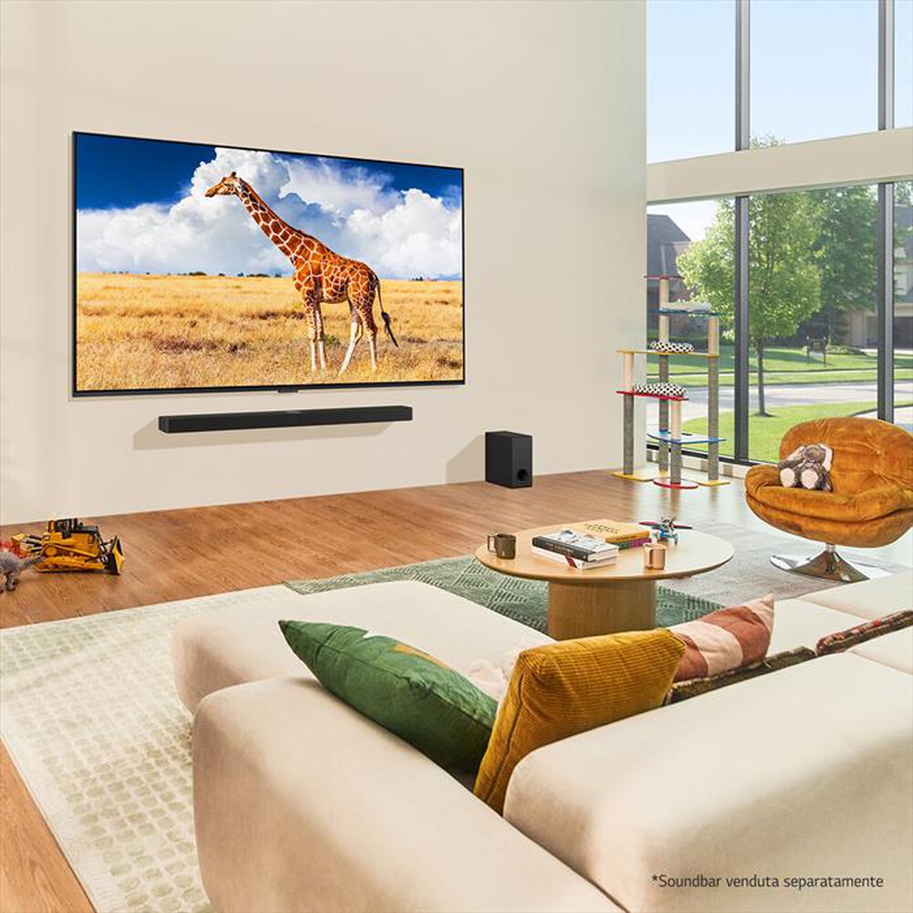 "LG - Smart TV MINI LED UHD 4K 75\" 75QNED86T6A-Blu"