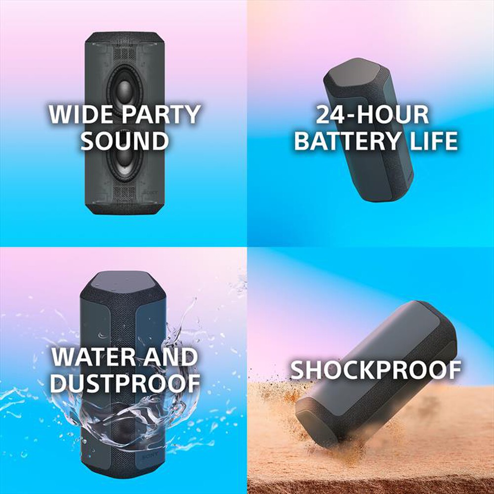 "SONY - Speaker Bluetooth SRSXE300B.CE7-Nero"
