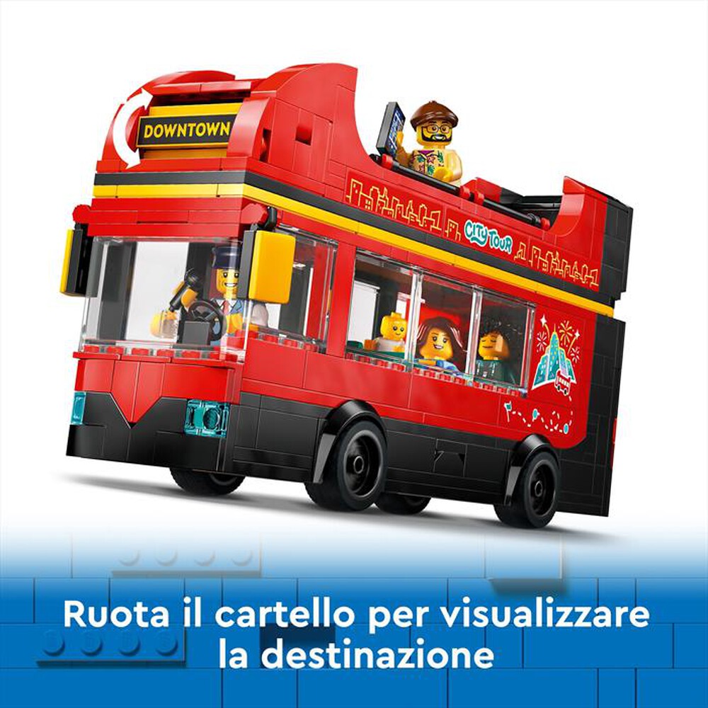 Immagine del prodotto LEGO - CITY Autobus turistico rosso a due piani 60407