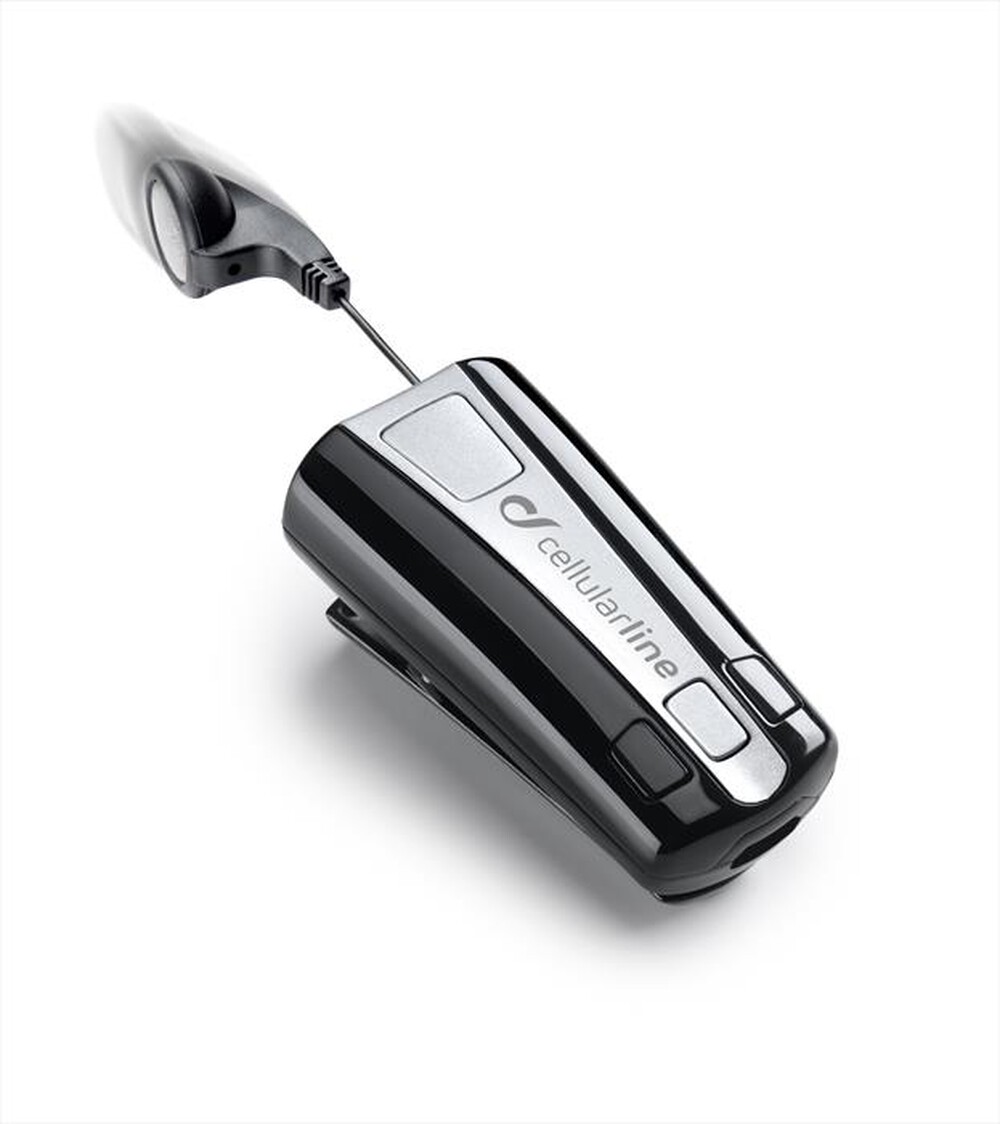 "CELLULARLINE - BTCLIPARDP Auricolari Bluetooth-Nero"
