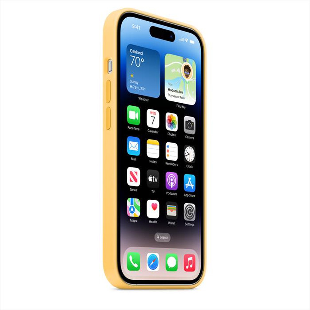 "APPLE - Custodia MagSafe in silicone per iPhone 14 Pro"